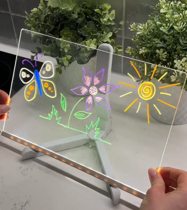 Led Işıklı Yazı Çizim Tahtası