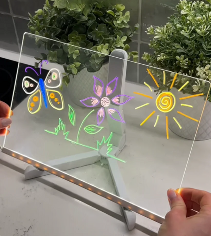 Led Işıklı Yazı Çizim Tahtası
