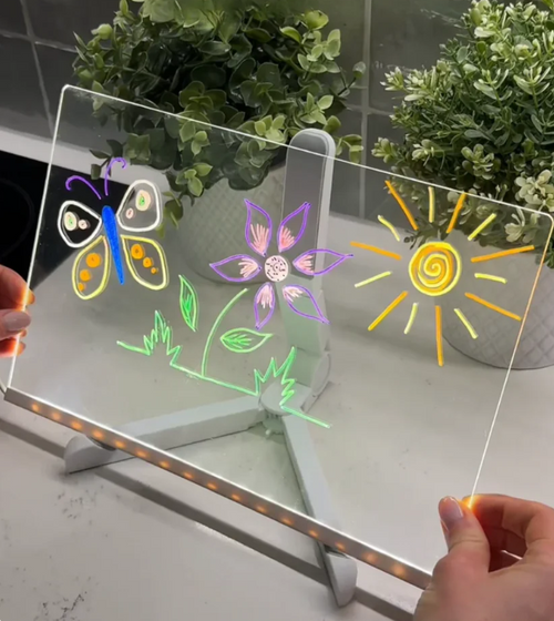 Led Işıklı Yazı Çizim Tahtası